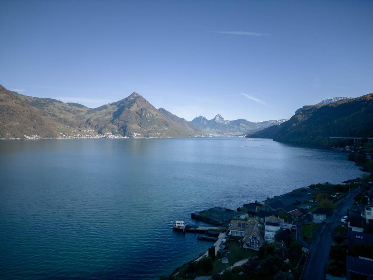 Chez-Marie Vue Fantastique Entre Lac Et Montagne Бекенрид Екстериор снимка